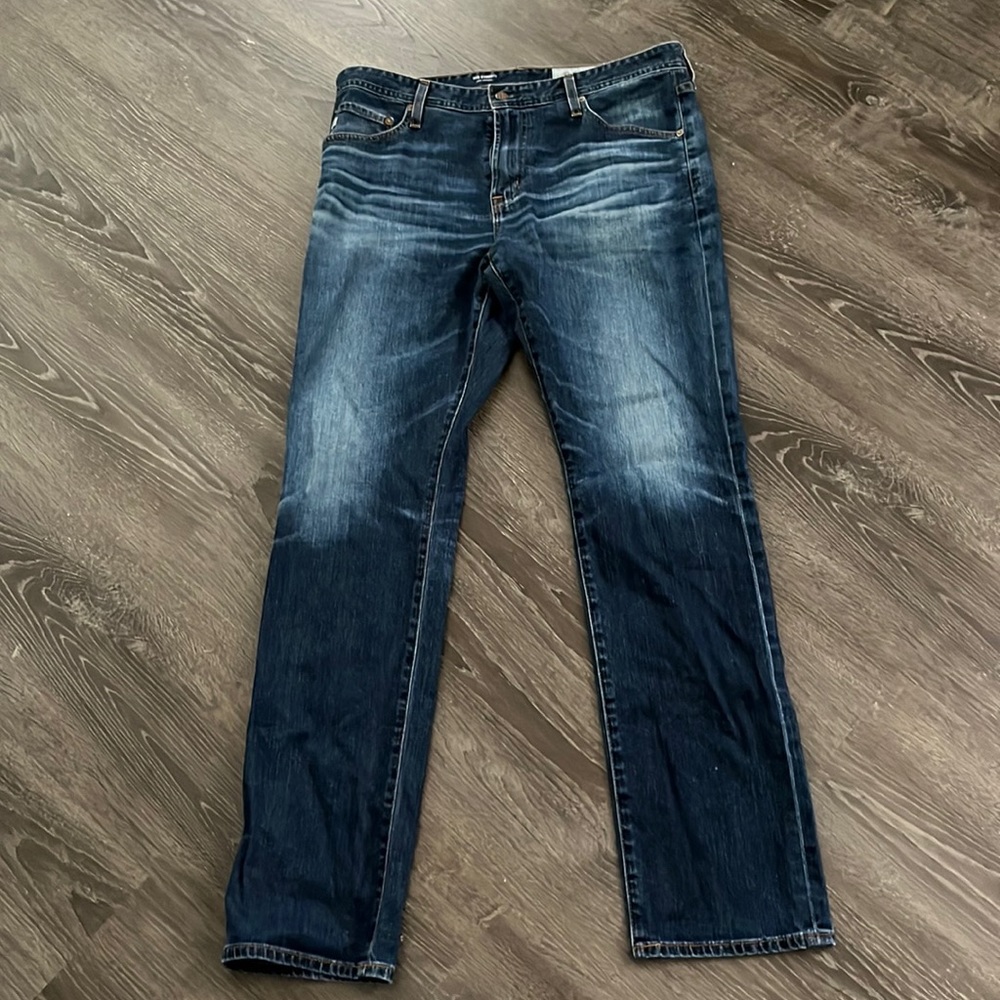 Mens AG slim straight jeans